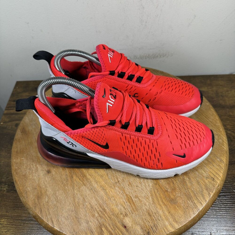 Nike Air Max 270 Red Black White Women's Athletic Shoes